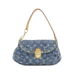 Louis Vuitton Monogram Denim Pleaty Shoulder Bag